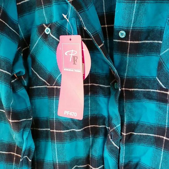 NWT Plaid Shirt - Picture 2 of 2
